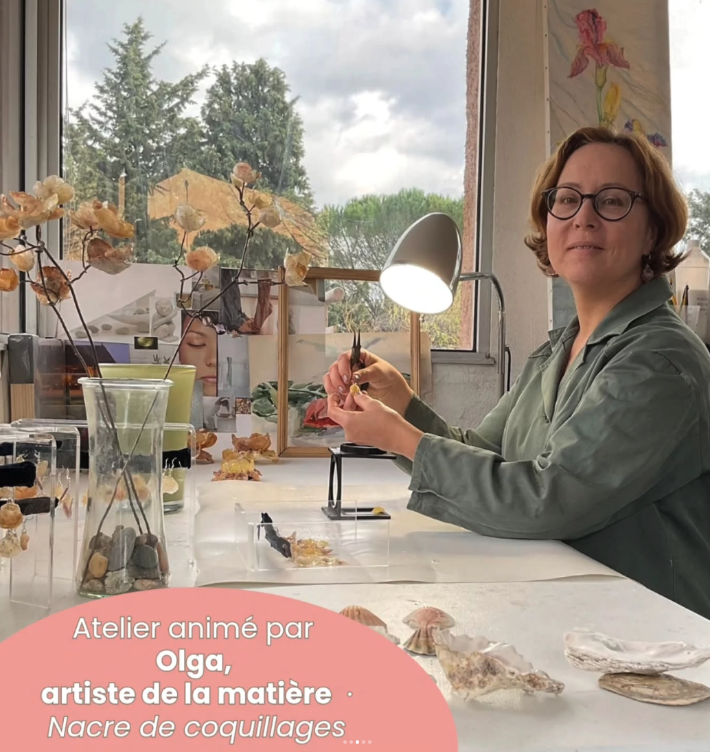 Atelier rose de nacre