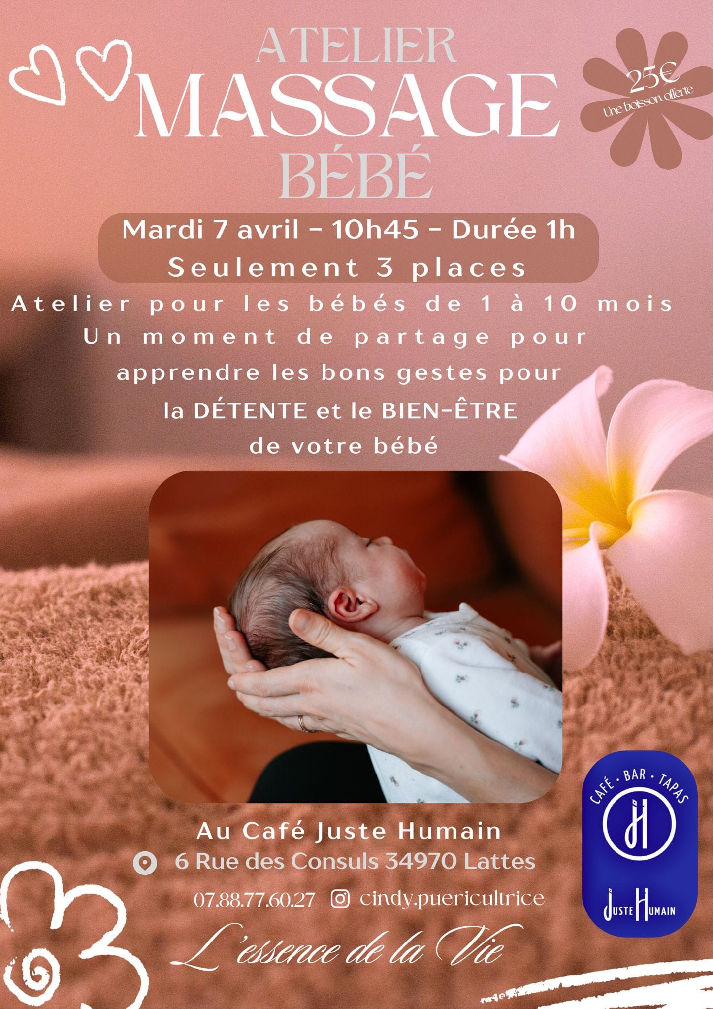 massage bébé